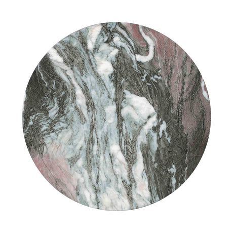 Rue Marble Indoor / Outdoor Round Side Table by TOV Furniture at Eve Furniture