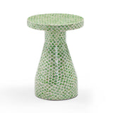 Halio Shell Side Table by TOV Furniture at Eve Furniture