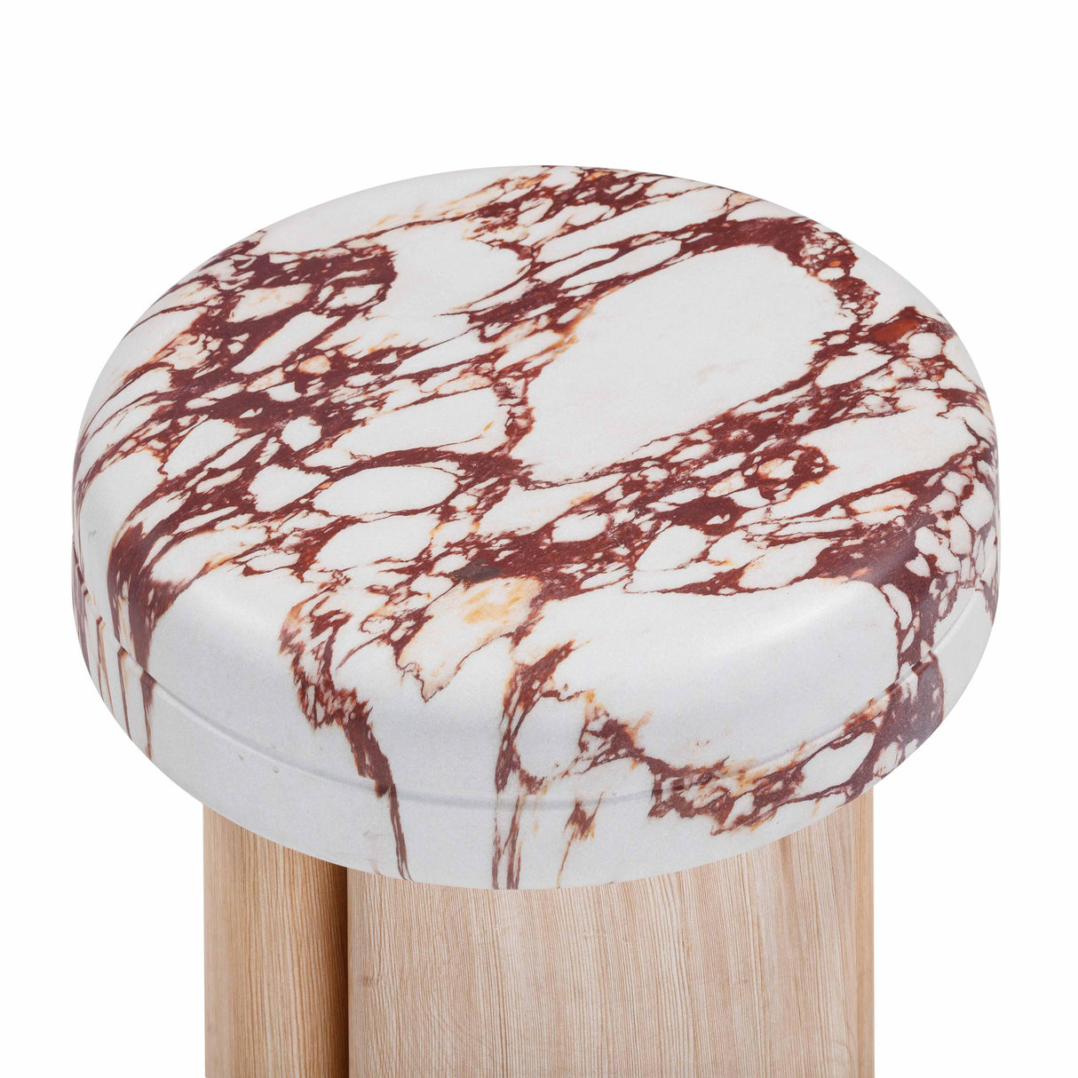 Sheila Textured Concrete Indoor / Outdoor Side Table by TOV Furniture at Eve Furniture