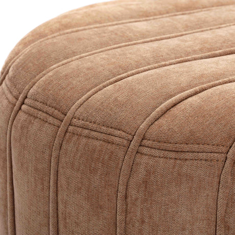Pouch Chenille Ottoman by TOV Furniture at Eve Furniture