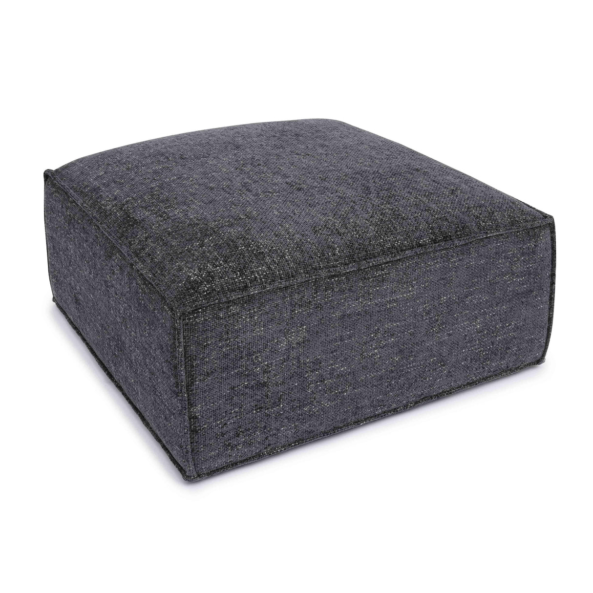 Mindy Chenille Basketweave Ottoman by TOV Furniture at Eve Furniture