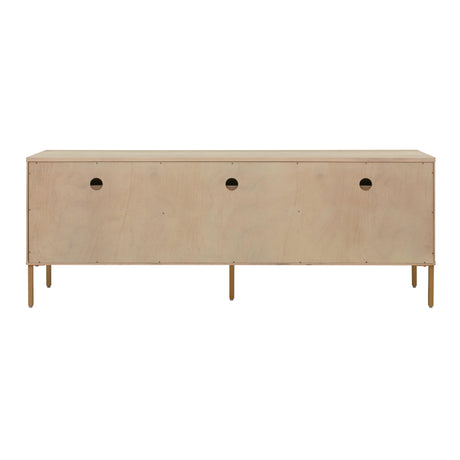 Sierra Cane Media Console by TOV Furniture at Eve Furniture