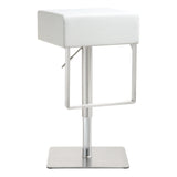 Seville Performance Vegan Leather Adjustable Stool by TOV Furniture at Eve Furniture