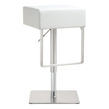 Seville Performance Vegan Leather Adjustable Stool by TOV Furniture at Eve Furniture