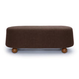 Jaine Boucle Large Ottoman by TOV Furniture at Eve Furniture