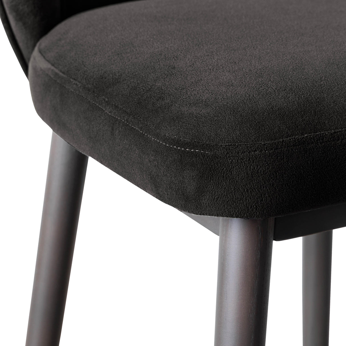 Hailey Velvet Stool by TOV Furniture at Eve Furniture
