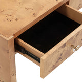 Brandyss Burl Console Table by TOV Furniture at Eve Furniture