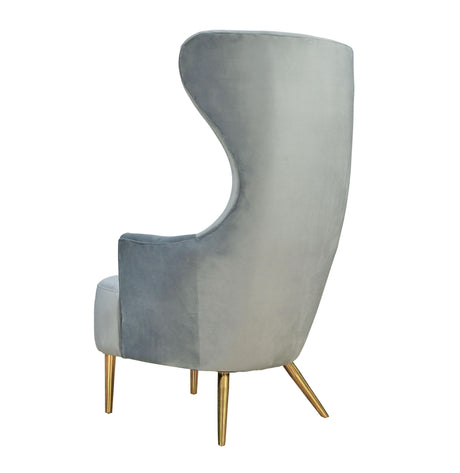 Julia Velvet Wingback Chair by Inspire Me! Home Decor by TOV Furniture at Eve Furniture