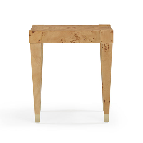 Brandyss Burl End Table by TOV Furniture at Eve Furniture
