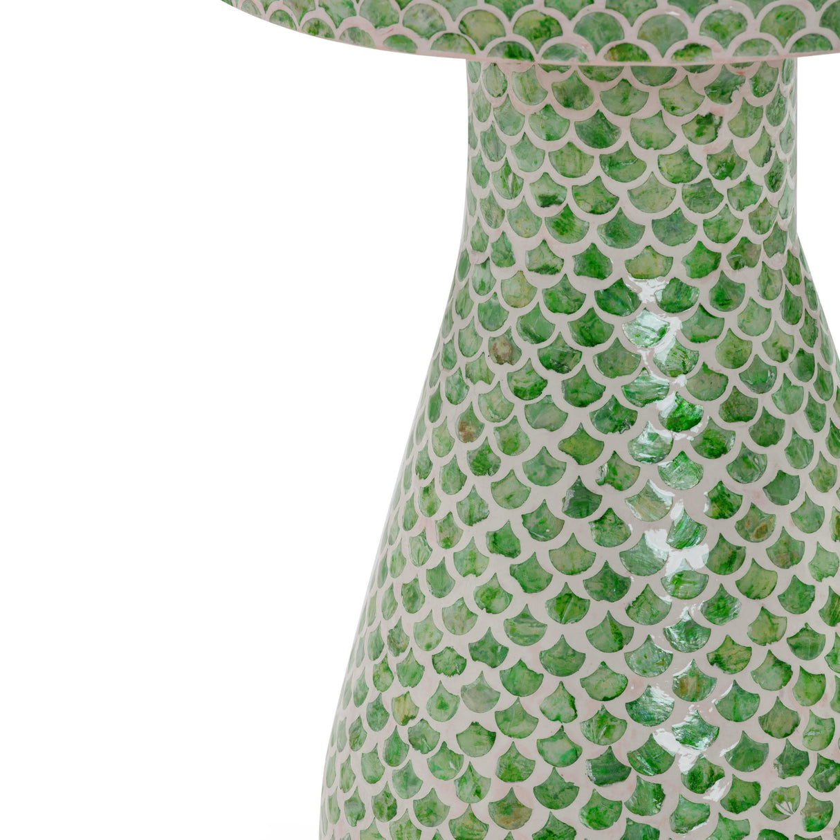 Halio Shell Side Table by TOV Furniture at Eve Furniture