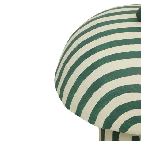 Maiori Striped Papier Mache Table Lamp by TOV Furniture at Eve Furniture