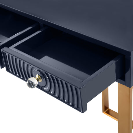 Janie Lacquer Desk by TOV Furniture at Eve Furniture