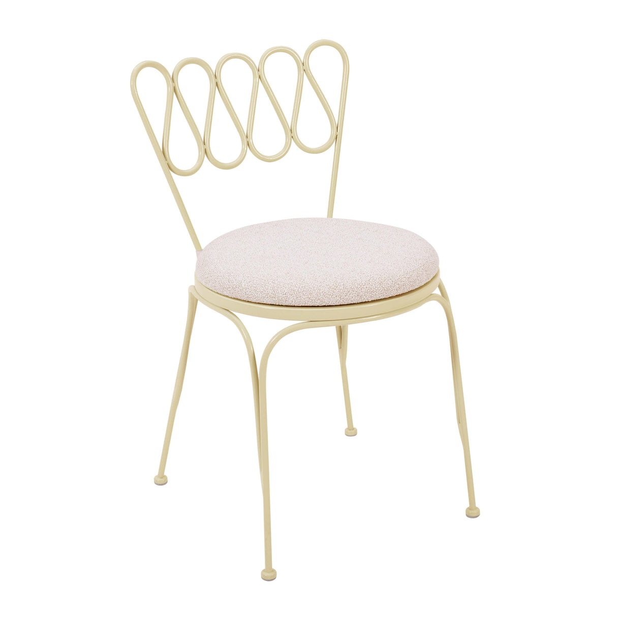 Erica Wrought Iron Outdoor Chair by TOV Furniture at Eve Furniture