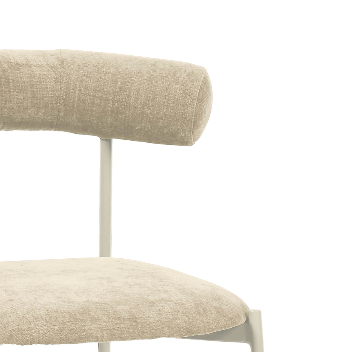 Liliana Performance Velvet Stool by TOV Furniture at Eve Furniture