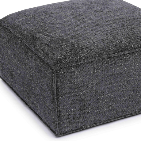 Mindy Chenille Basketweave Ottoman by TOV Furniture at Eve Furniture