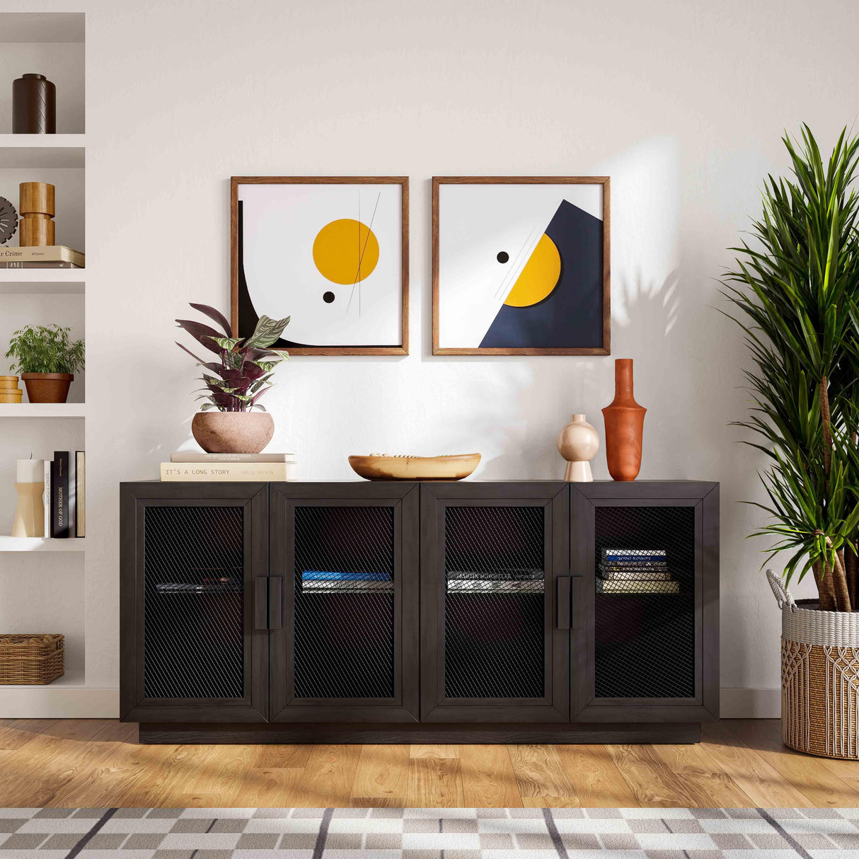 Nolan Wood Console by TOV Furniture at Eve Furniture