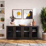 Nolan Wood Console by TOV Furniture at Eve Furniture