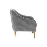 Serena Velvet Accent Chair by TOV Furniture at Eve Furniture