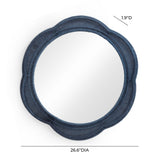Zeva Round Wall Mirror by TOV Furniture at Eve Furniture
