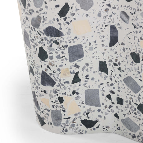 Slab Terrazzo Indoor/Outdoor Side Table by TOV Furniture at Eve Furniture