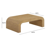 Hump Coffee Table by TOV Furniture at Eve Furniture