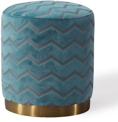 Opal Velvet Ottoman by TOV Furniture at Eve Furniture