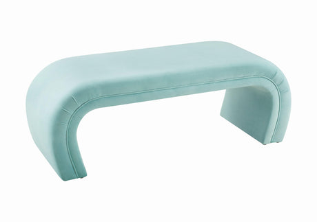 Kenya Velvet Bench by TOV Furniture at Eve Furniture