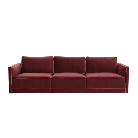 Willow Velvet Modular Sofa by TOV Furniture at Eve Furniture