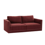 Willow Velvet Modular Loveseat by TOV Furniture at Eve Furniture