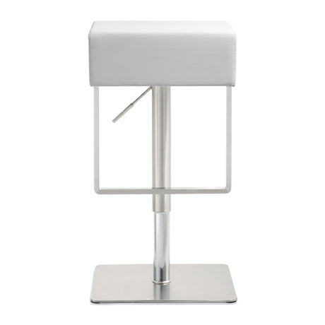 Seville Performance Vegan Leather Adjustable Stool by TOV Furniture at Eve Furniture