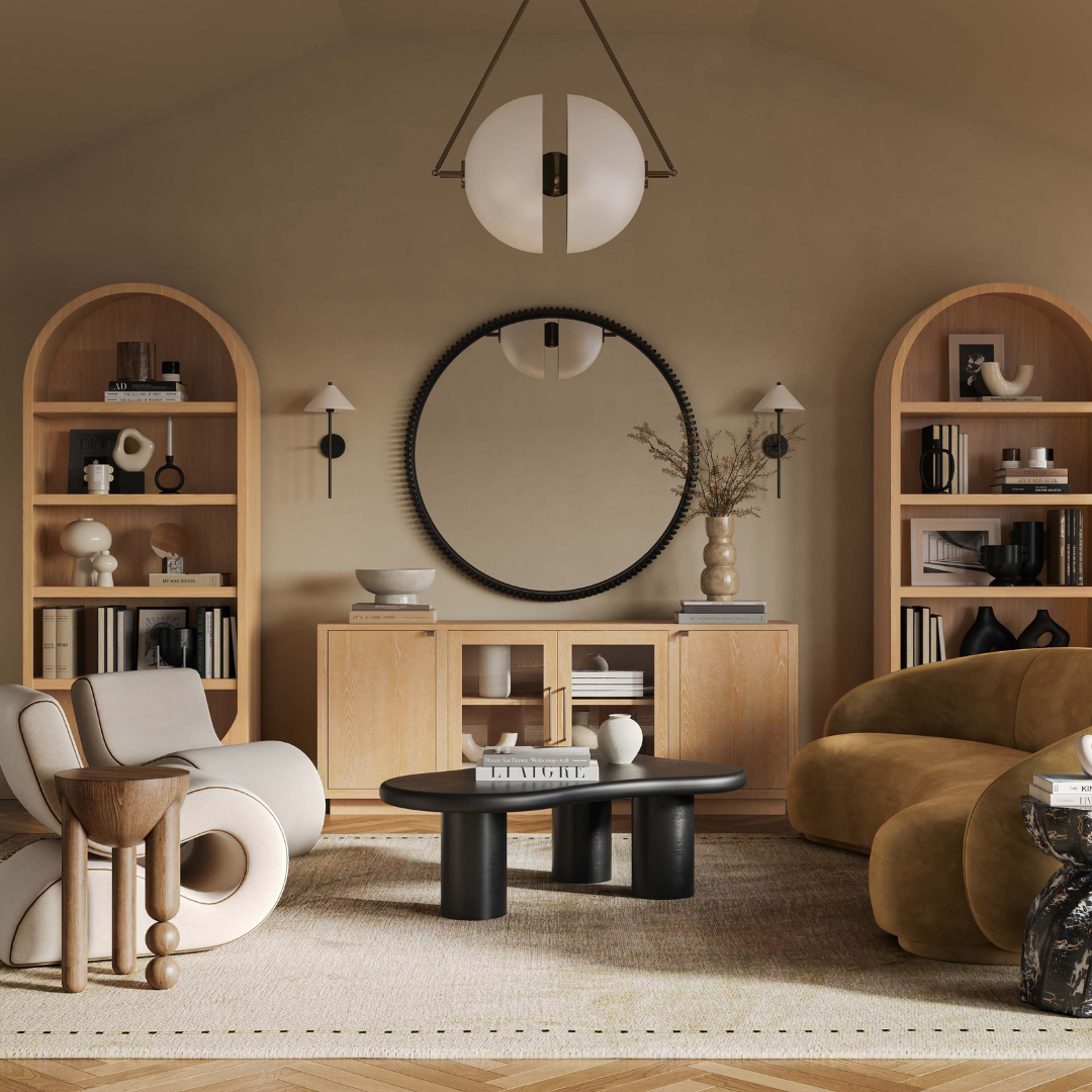 Marlow Wood Console by TOV Furniture at Eve Furniture