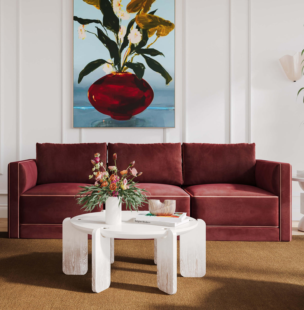 Willow Velvet Modular Sofa by TOV Furniture at Eve Furniture