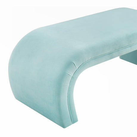 Kenya Velvet Bench by TOV Furniture at Eve Furniture
