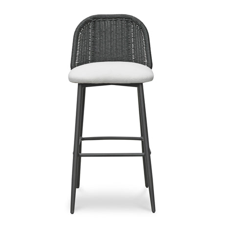 Alexa Performance Fabric Outdoor Stool by TOV Furniture at Eve Furniture