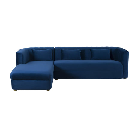 Callie Velvet Sectional by TOV Furniture at Eve Furniture