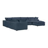 Cali Performance Fabric Modular 7-Piece Large Chaise Sectional by TOV Furniture at Eve Furniture