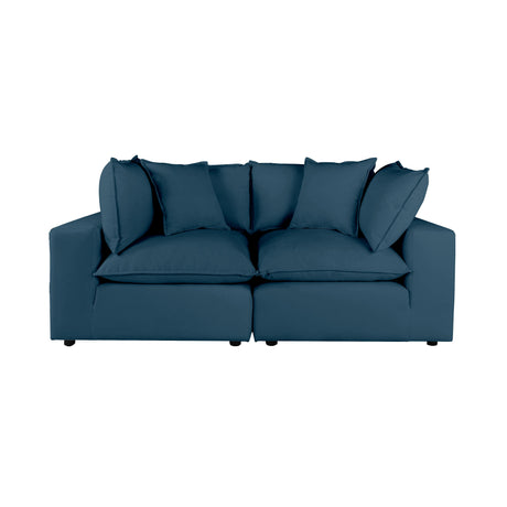 Cali Performance Fabric Modular Loveseat by TOV Furniture at Eve Furniture