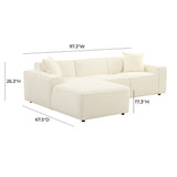 Olafur Upholstered Sectional by TOV Furniture at Eve Furniture