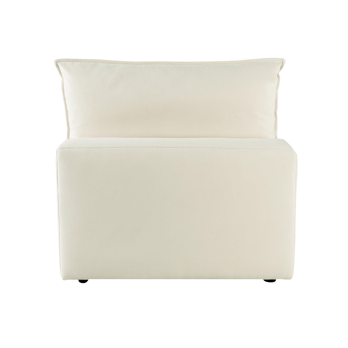 Cali Performance Fabric Modular Armless Chair by TOV Furniture at Eve Furniture