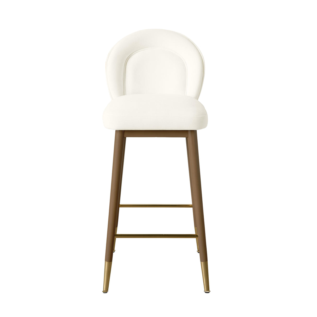Hailey Velvet Stool by TOV Furniture at Eve Furniture