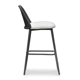 Alexa Performance Fabric Outdoor Stool by TOV Furniture at Eve Furniture