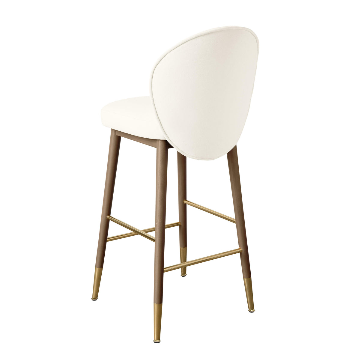 Hailey Velvet Stool by TOV Furniture at Eve Furniture