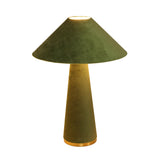 Graham Velvet Table Lamp by TOV Furniture at Eve Furniture