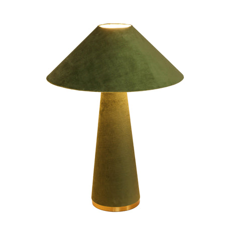 Graham Velvet Table Lamp by TOV Furniture at Eve Furniture