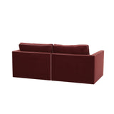 Willow Velvet Modular Loveseat by TOV Furniture at Eve Furniture