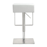 Seville Performance Vegan Leather Adjustable Stool by TOV Furniture at Eve Furniture