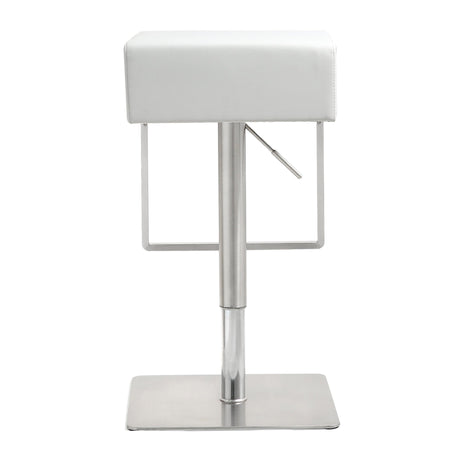 Seville Performance Vegan Leather Adjustable Stool by TOV Furniture at Eve Furniture