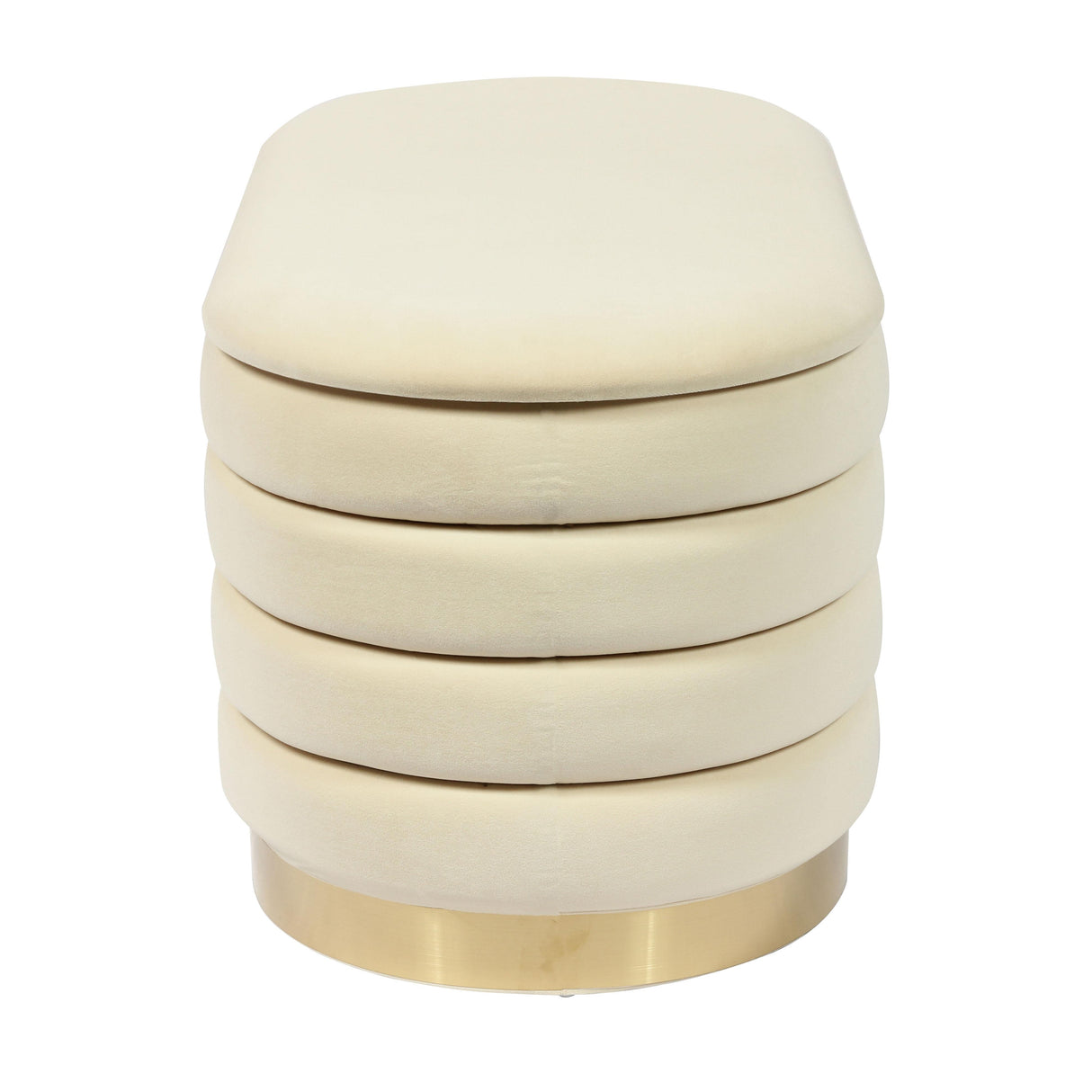 Lillian Velvet Storage Bench by TOV Furniture at Eve Furniture