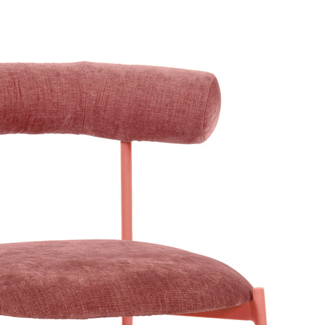 Liliana Performance Velvet Stool by TOV Furniture at Eve Furniture