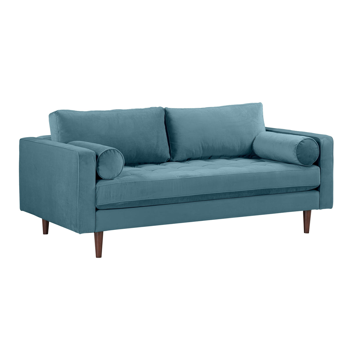 Cave Velvet Loveseat by TOV Furniture at Eve Furniture